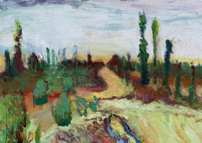Gillian Bedford, Big Bog no. 2, Acrylic on Canvas Painting
