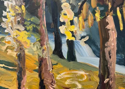 Valley Falls — Acrylic on Canvas, 18" × 24", 2025